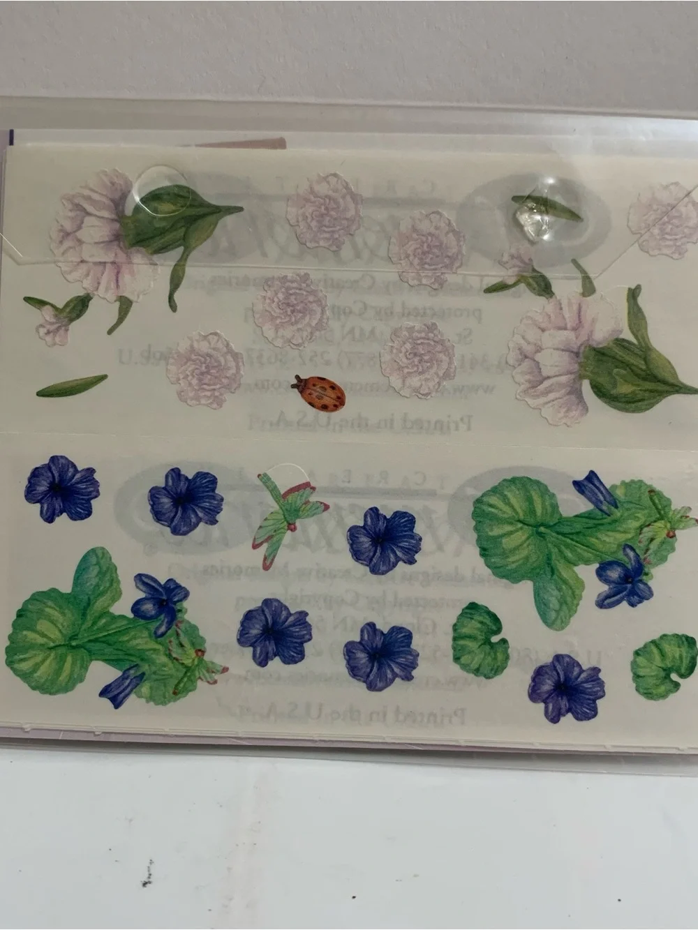 Creative Memories Journaling Lay Out Stencil Sticker & Paper Cut-Outs NIP